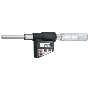 Starrett Elec. Dig. Mic Head w/Output 0-50mm (0-2in) Carbide Face 762MEXFL-50 Micrometer Head Digital Metric 0-50mm/0-1