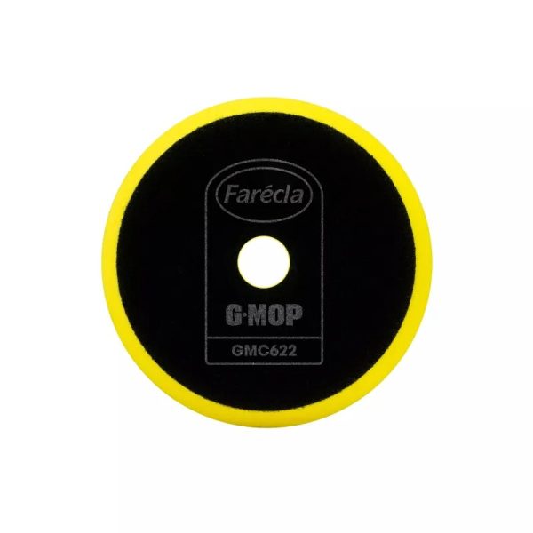 G MOP 6"/150MM ANGLED YELLOW COMPOUNDING FOAM - GMC622