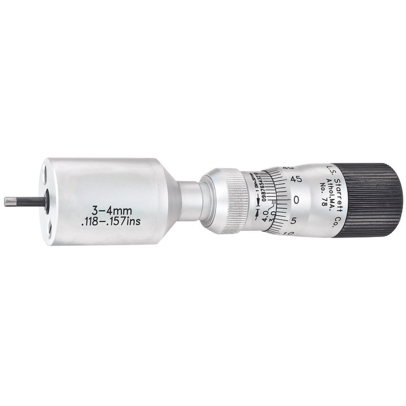 Starrett MICROMETER- INSIDE 3-4MM RANGE 798A-6/150 IP67 Electronic Caliper