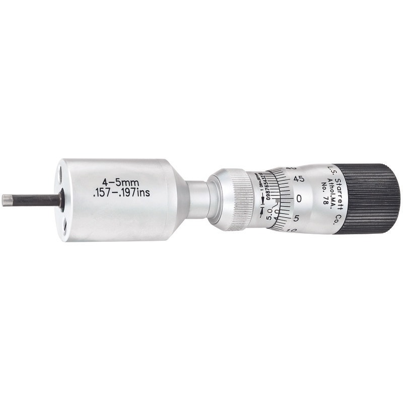Starrett MICROMETER- INSIDE 4-5MM RANGE 798A-6/150 IP67 Electronic Caliper