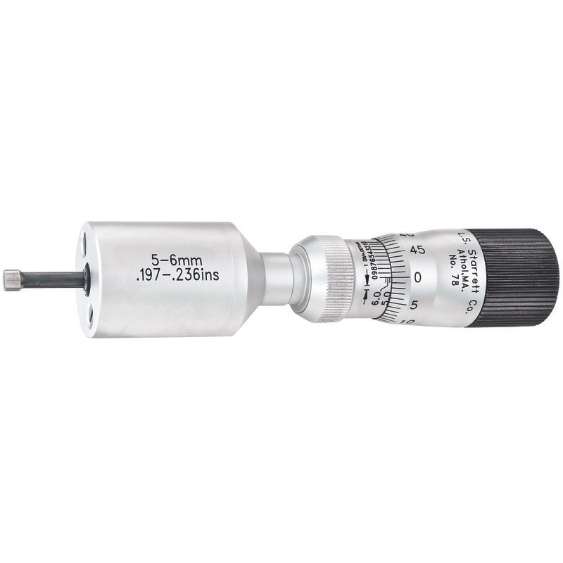 Starrett MICROMETER- INSIDE 5-6MM RANGE 798A-6/150 IP67 Electronic Caliper