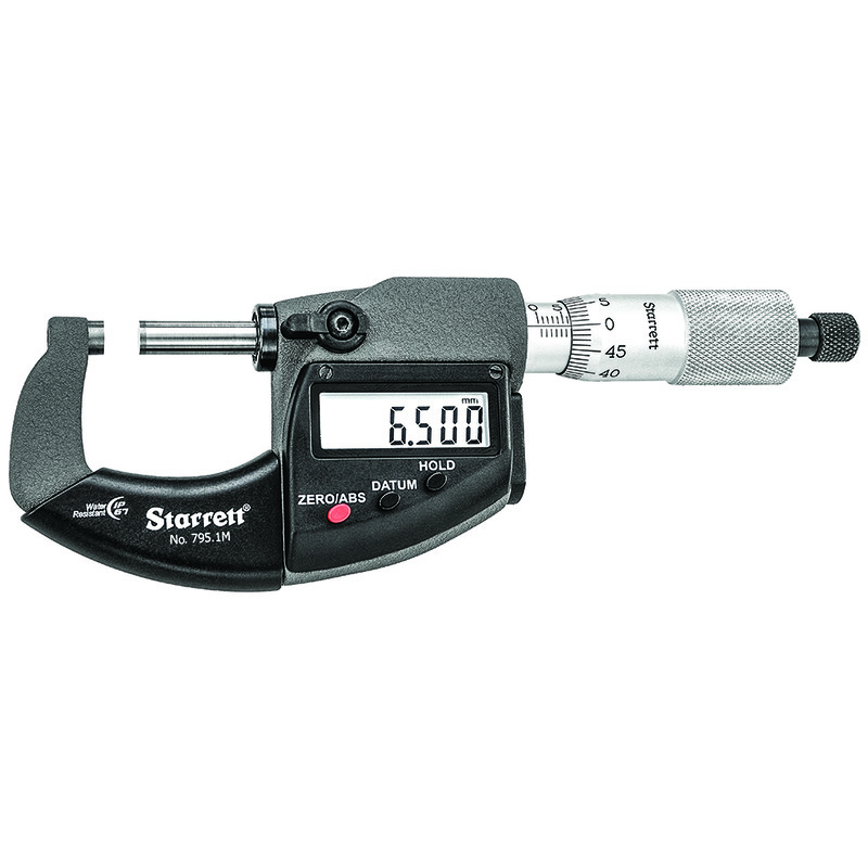 Starrett - ELECT. MIC.- OUTSIDE IP67 0-25MM W/OUTPUT