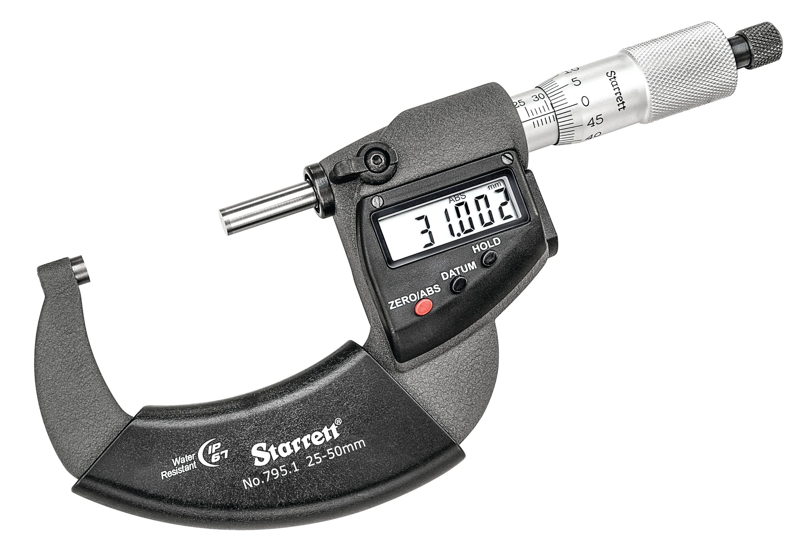 Starrett - ELECTRONIC MICROMETER- IP67 25-50mm W/OUTPUT - Image 2