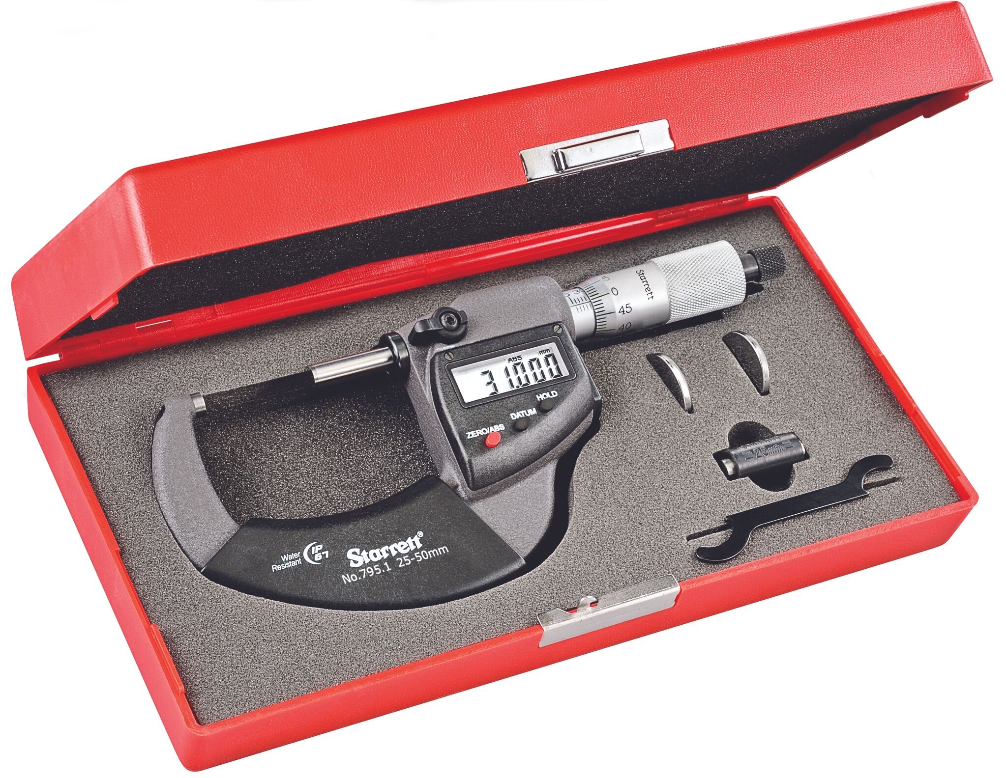 Starrett - ELECTRONIC MICROMETER- IP67 25-50mm W/OUTPUT - Image 3