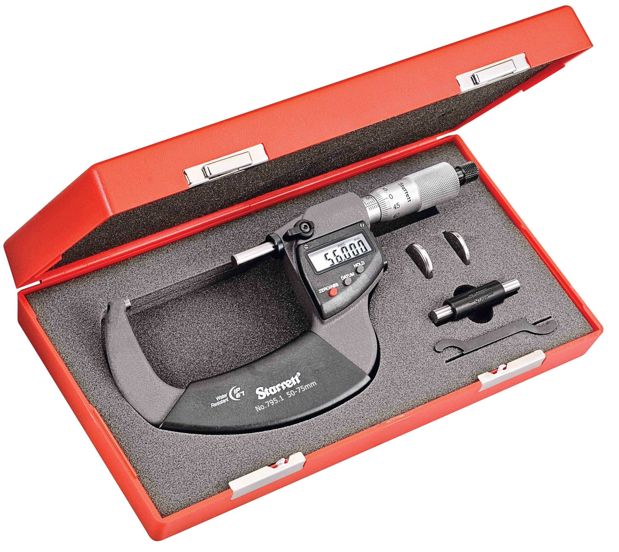 Starrett - ELECTRONIC MICROMETER- IP67 50-75mm W/OUTPUT - Image 3