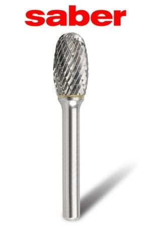 Saber - 1/4" SE-1 Oval Burr - Saber