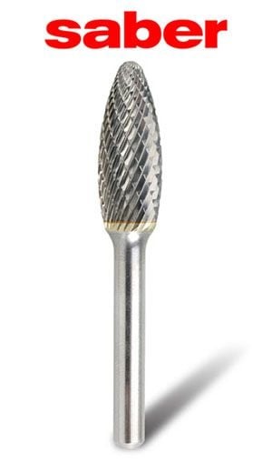 Saber - 1/2" SH-5 Flame Burr - Saber