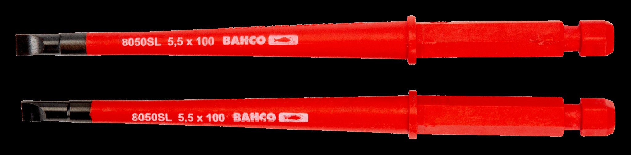 Bahco 1000v Insulated blade - Slotted 1 x 5.5mm - 2 blades per card - Image 2