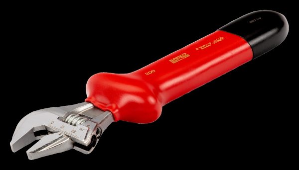 Bahco VDE Insulated Thumb Screw Adjustable Wrench 165 mm