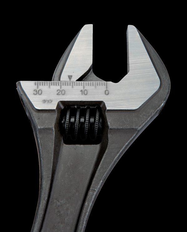 Bahco Adjustable wrench, 12", 300mm, phosphated, 34mm opening - Image 3