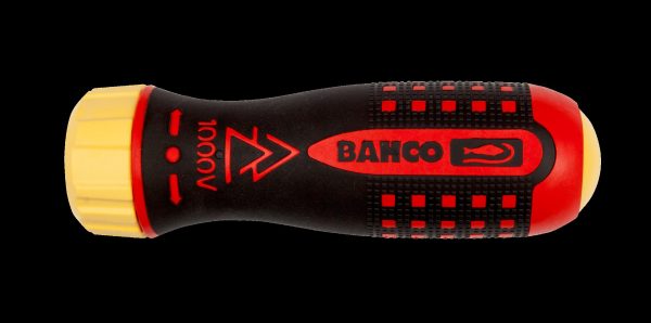 Bahco Replacement Insulated Ratchet Handle with patented PUSH button blade release - Image 2