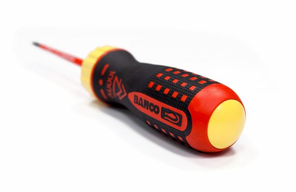 Bahco Replacement Insulated Ratchet Handle with patented PUSH button blade release - Image 4