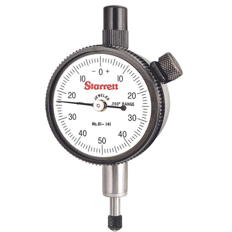 Starrett - Dial Ind. Jewelled 1 11/16in .250in Range .001in Grad