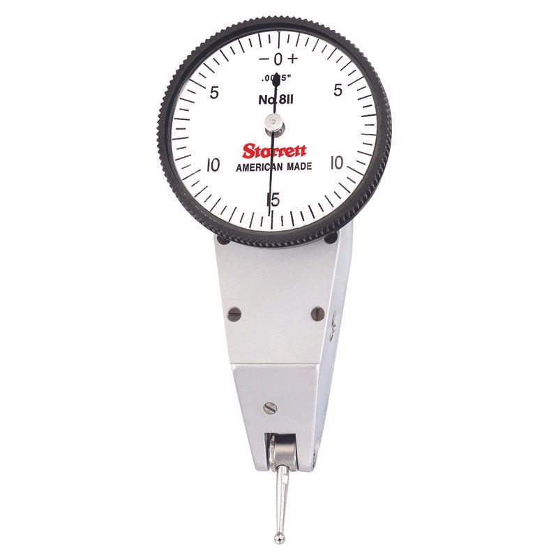 Starrett - Dial Indicator .0005in Grad .030in 0-15-0 Case