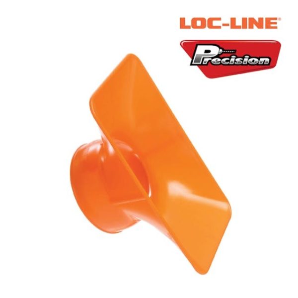 LOC-LINE VAC-HOSE 6 INCH x 3-1/2 INCH RECTANGULAR NOZZLE