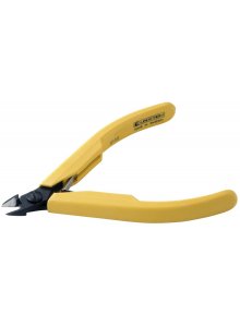 Bahco Electronic plier, diagonal cutter, oval head, 108mm, standard sleeves, micro bevel