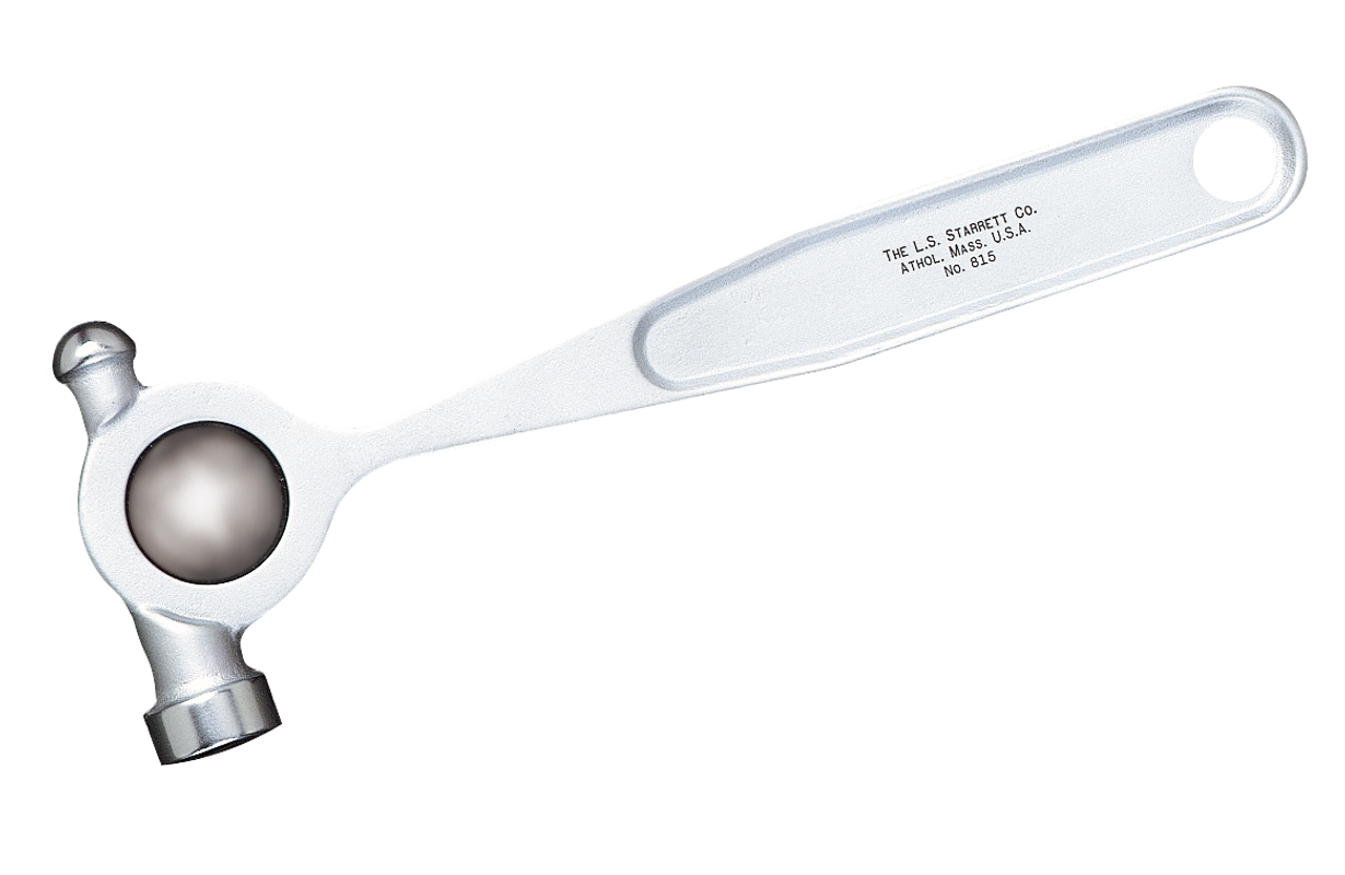 Starrett - Toolmakers Hammer w/ Magnifying Lens
