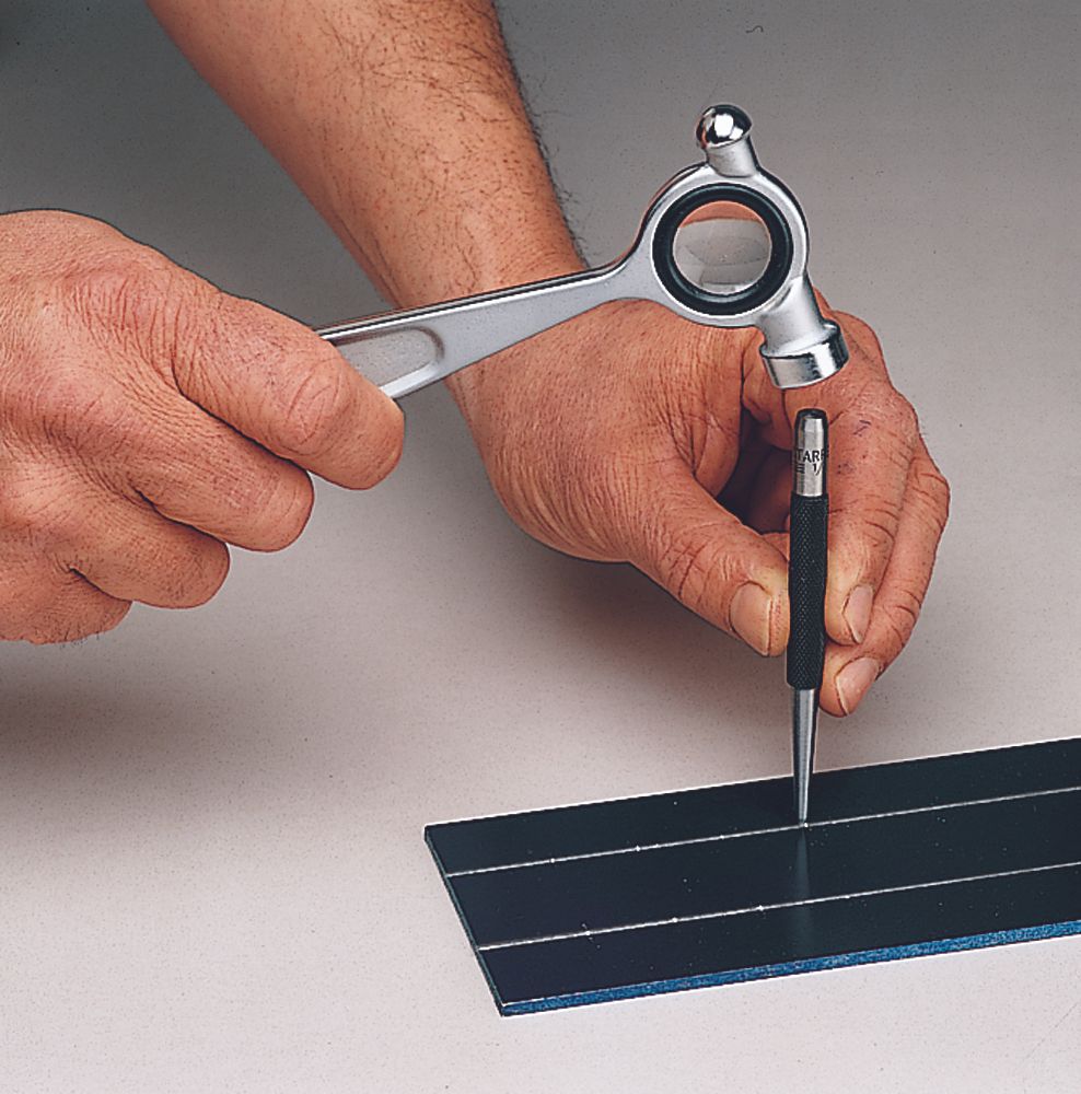 Starrett - Toolmakers Hammer w/ Magnifying Lens - Image 2