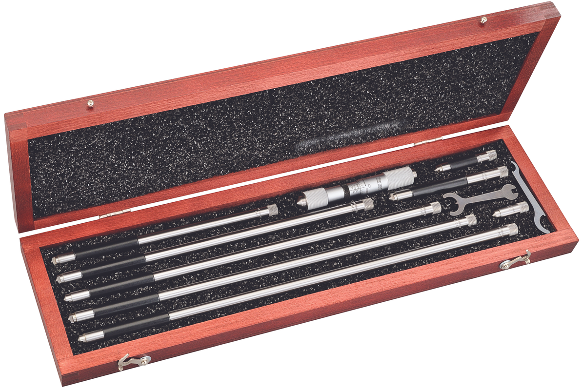 Starrett - Tubular Inside Mic 4-32in 8 Rods Case