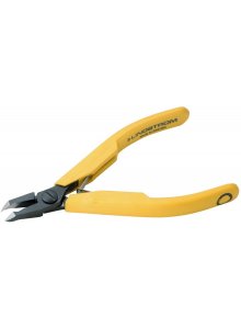 Bahco Electronic plier, oblique cutter, 45 deg angle head, 117mm, standard sleeves, flush cut