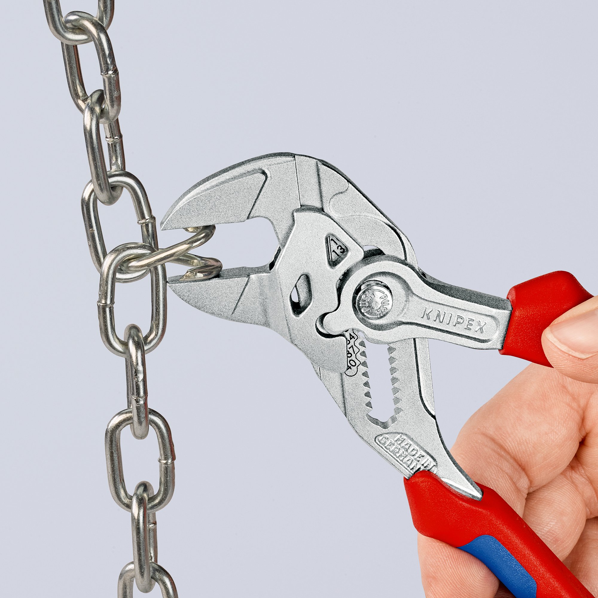 KNIPEX TETHERED PLIER WRENCH 180MM - Image 5