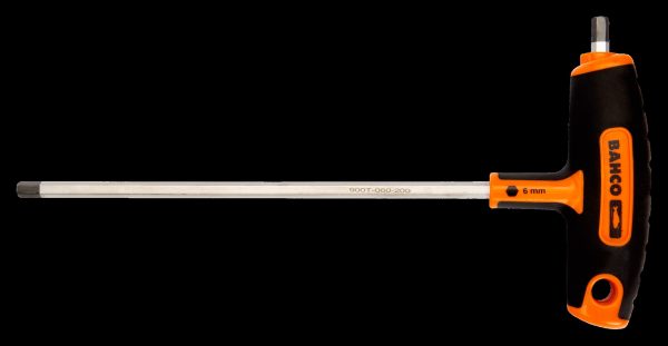 Bahco T-Handle Screwdriver - Hex Driver - Tip Size: 6mm - Image 2