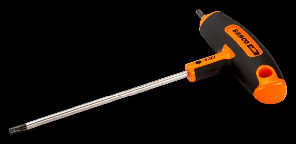 Bahco T-Handle Screwdriver - Torx Driver - Tip Size: T6