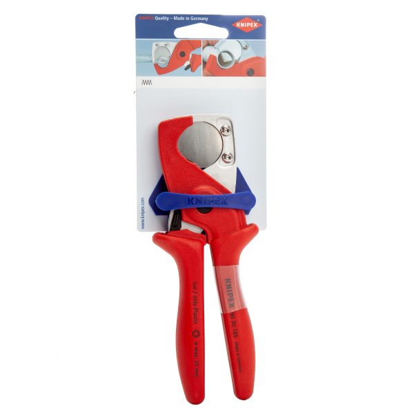 KNIPEX HOSE AND TUBE CUTTER 185MM - Image 2