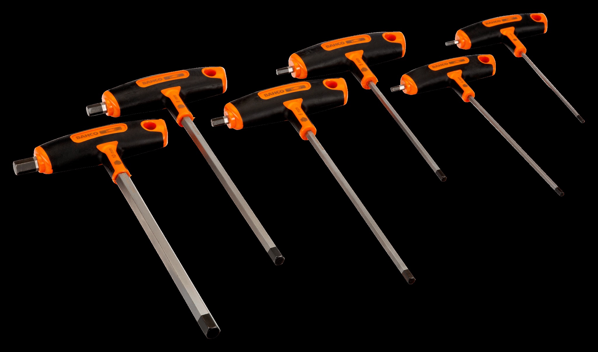 Bahco 6 piece T-Handle Hex Screwdriver Set