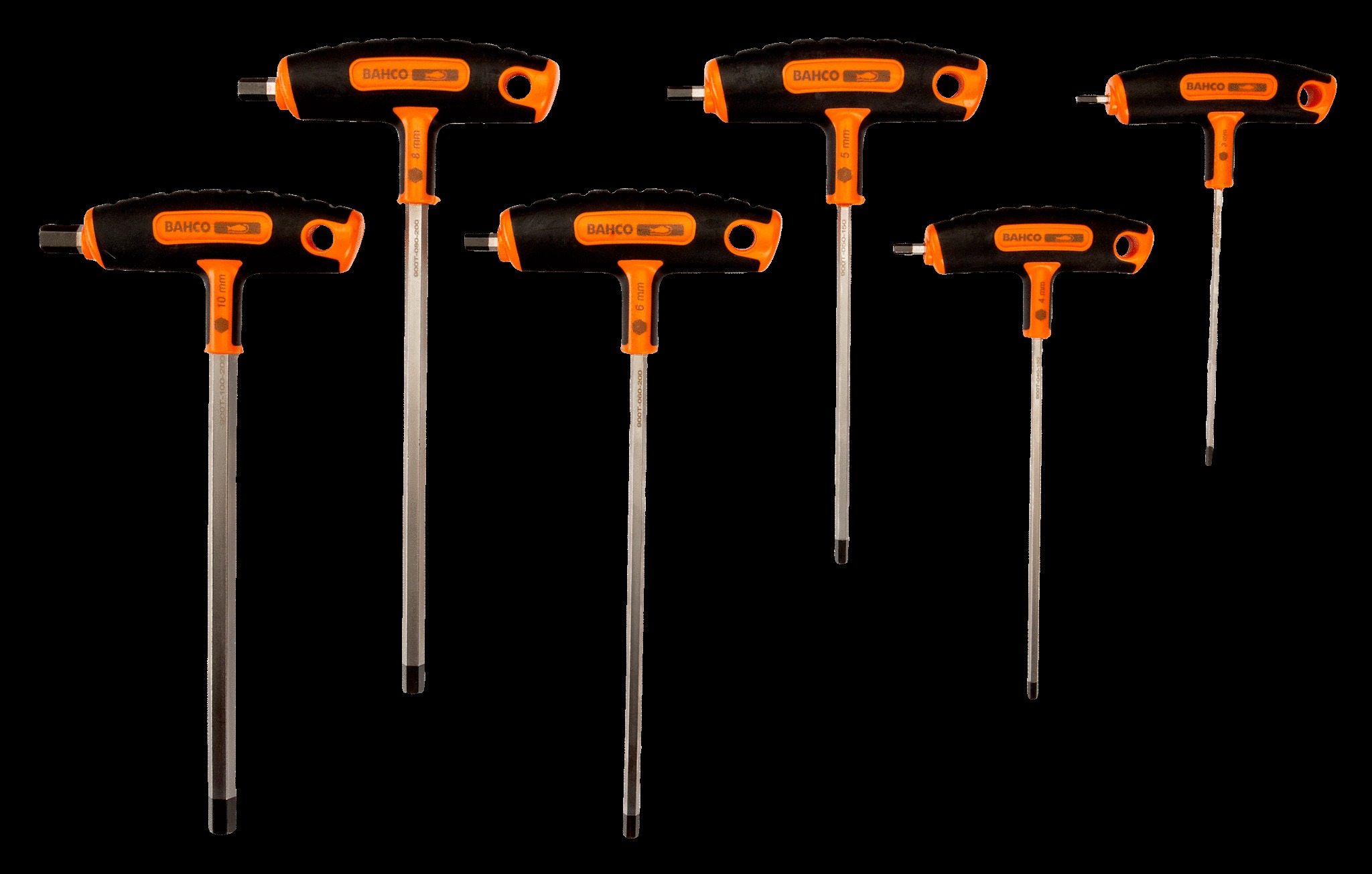 Bahco 6 piece T-Handle Hex Screwdriver Set - Image 2