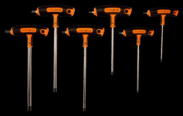 Bahco 6 piece T-Handle Hex Screwdriver Set - Image 2