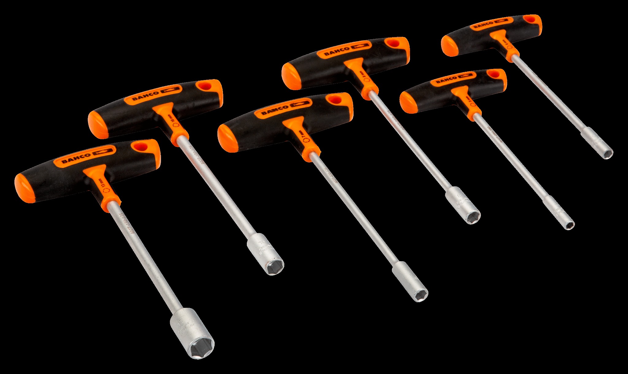 Bahco 6 piece T-Handle Nut Driver Screwdriver Set