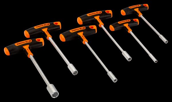 Bahco 6 piece T-Handle Nut Driver Screwdriver Set