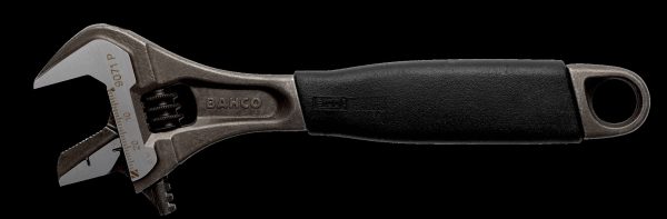 Bahco Adjustable wrench combination, 6", 150mm, warm handle, phosphated, 21mm opening - Image 2