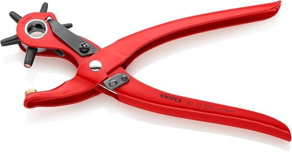 KNIPEX REVOLVING PUNCH PLIER 220MM - Image 5