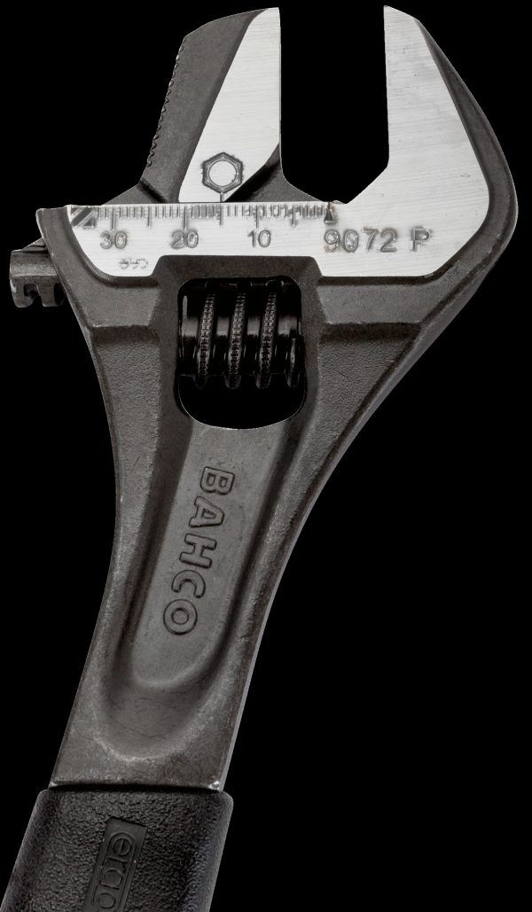 Bahco Adjustable wrench combination, 8", 200mm, warm handle, phosphated, 28mm opening - Image 4