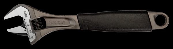 Bahco Adjustable wrench, 10", 250mm, warm handle, phosphated, 31mm opening - Image 2