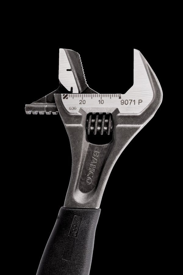 Bahco Adjustable wrench combination, 10", 250mm, warm handle, phosphated, 33mm opening - Image 5