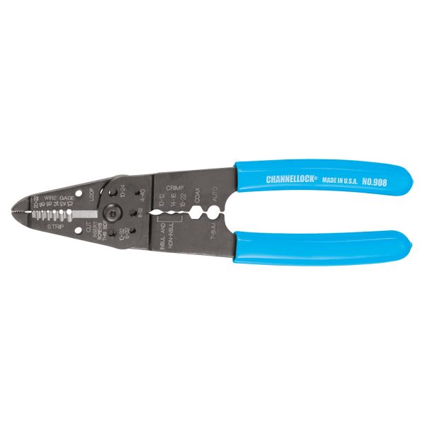 PLIER WIRE STRIPPER DELUXE 200MM (8") CHANNELLOCK