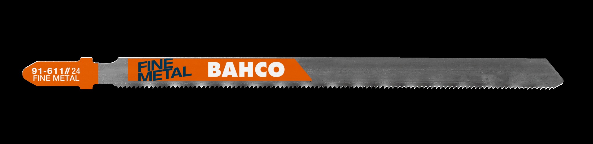 Bahco Jigsaw blades, bi-metal, Euro shank, 100mm, 8 TPI, 5 blades/card