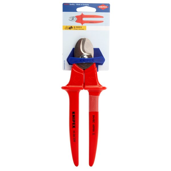 KNIPEX 1000V CABLE SHEARS 230MM - Image 2