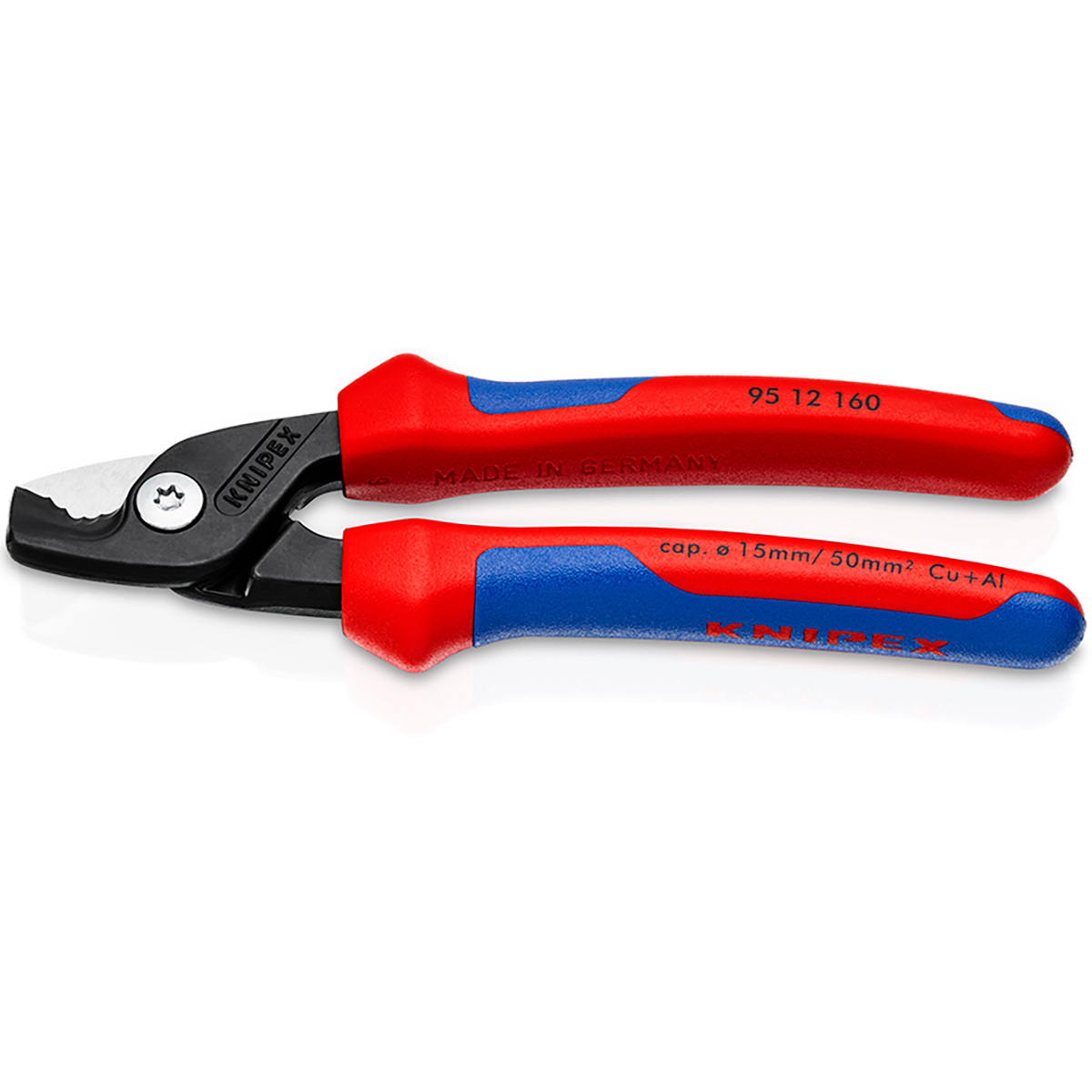 KNIPEX STEPCUT CABLE SHEARS 160MM