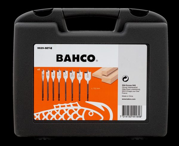 Bahco Flat Bit Set - 8 pieces - Image 2
