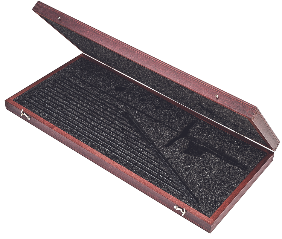 Starrett CASE ONLY FOR CAT# 749 971 Wood Case for 749 Series Depth Micrometers