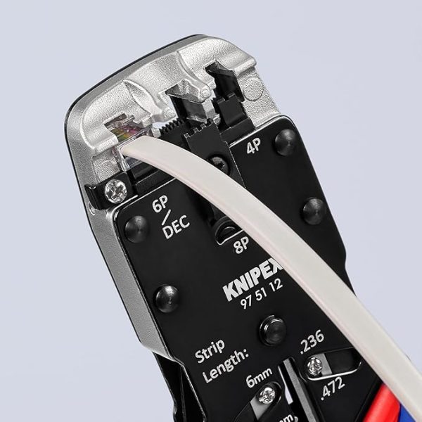 KNIPEX CRIMPING PLIERS 200MM (AF) - Image 4