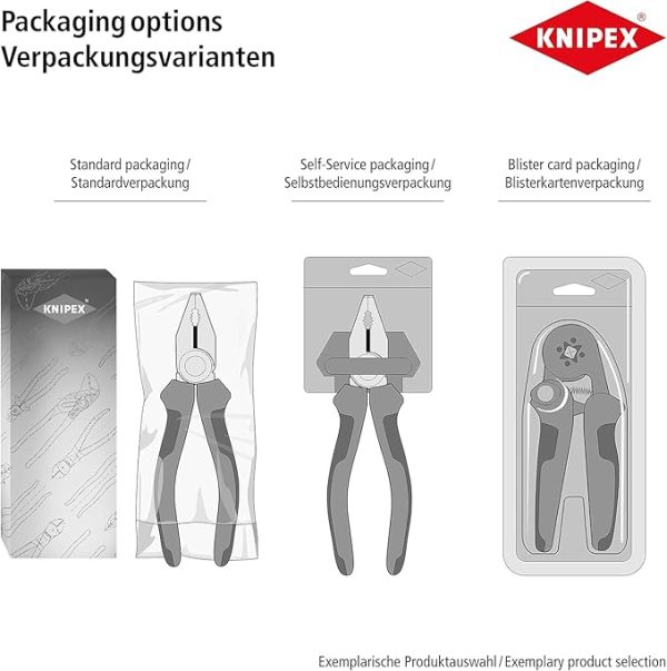 KNIPEX CRIMPING PLIERS 200MM (AF) - Image 5