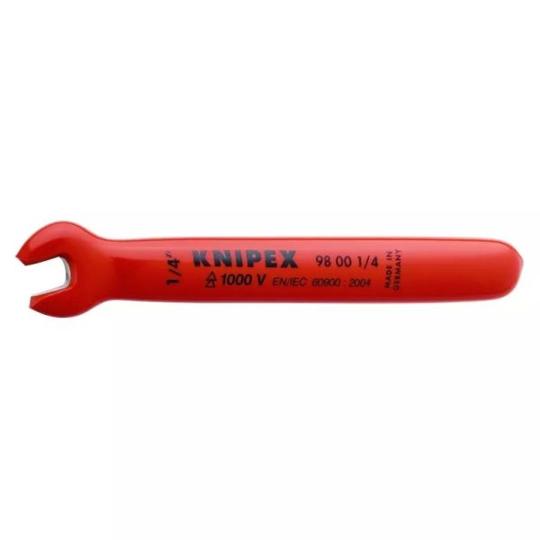 KNIPEX 1000V OPEN ENDED SPANNER 1/4 IN