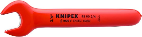 KNIPEX 1000V OPEN JAW WRENCH 3/4IN (AF)