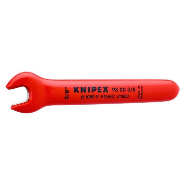 KNIPEX 1000V OPEN ENDED SPANNER 3/8 IN