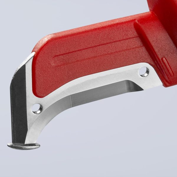 KNIPEX 1000V DISMANTLING KNIFE 155MM - Image 4